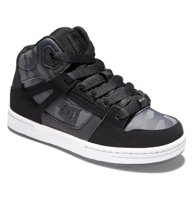 Pure Hi - Leather High-Top Shoes for Kids  ADBS100242