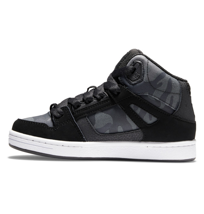 Pure Hi - Leather High-Top Shoes for Kids  ADBS100242