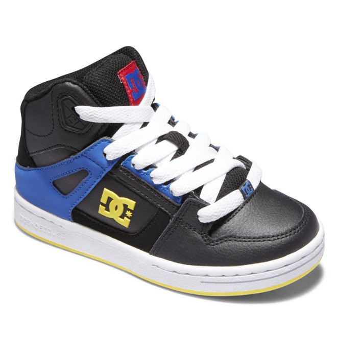 Pure Hi - Leather High-Top Shoes for Kids  ADBS100242