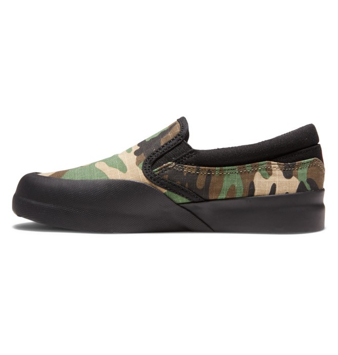 DC Infinite - Slip-On Leather Shoes for Kids  ADBS300356