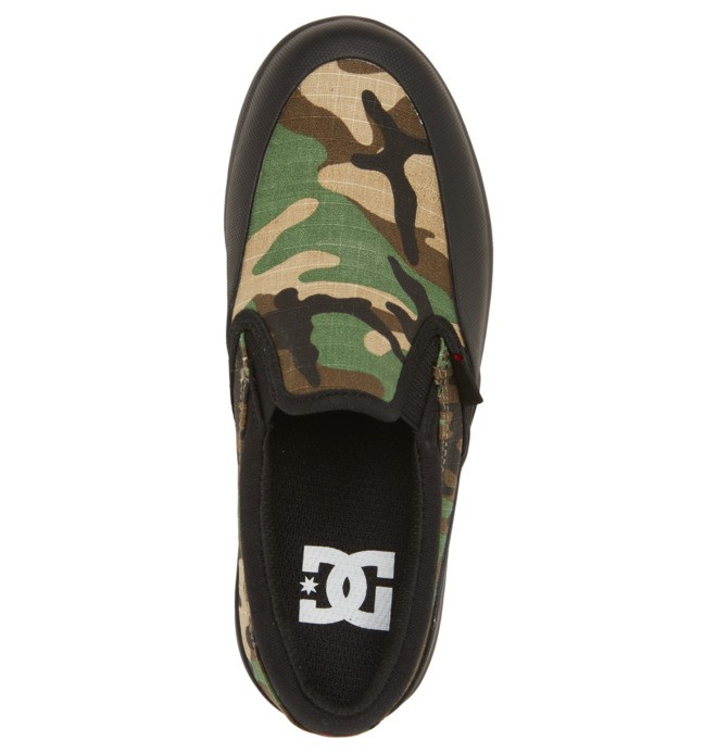 DC Infinite - Slip-On Leather Shoes for Kids  ADBS300356