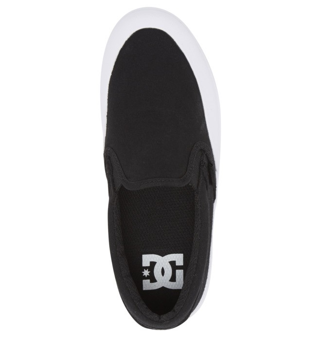 DC Infinite - Slip-On Leather Shoes for Kids  ADBS300356
