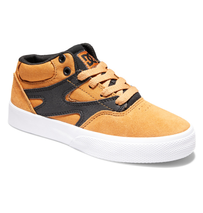 Kalis Vulc - Mid-Top Leather Shoes for Kids  ADBS300367