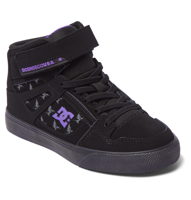 DC x Black Sabbath Pure - High-Top Leather Shoes for Boys ADBS300372