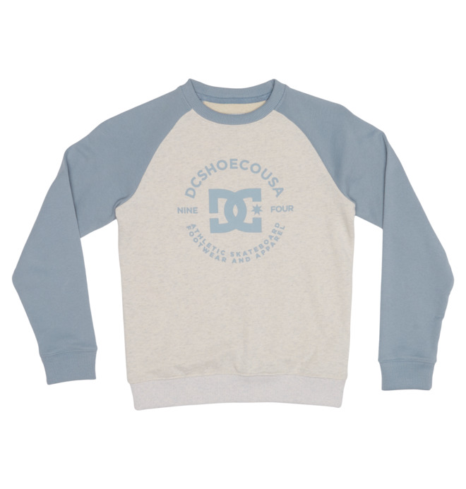 DC Shoes Maglione Bambino Star Pilot Raglan – Felpa In Maglia Screen Fleece, Uomo E Ragazzi