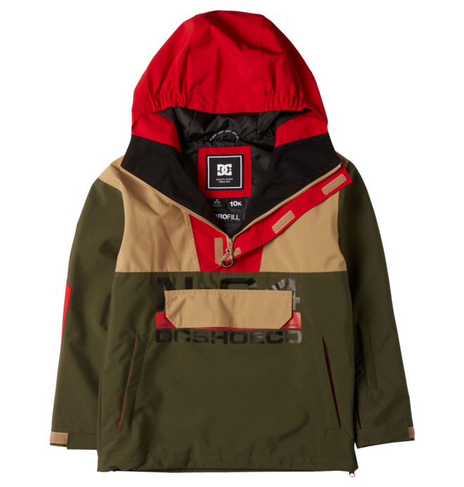 DC 4 3mm Anorak Chaqueta snowboard esqui para Chicos 8 16 anos DC Shoes