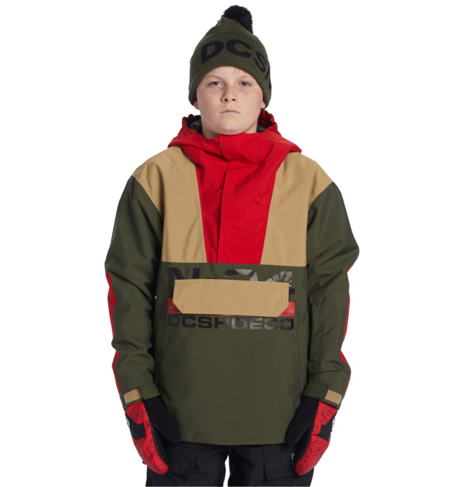 DC 4 3mm Anorak Veste de snow ski pour Garcon 8 16 ans