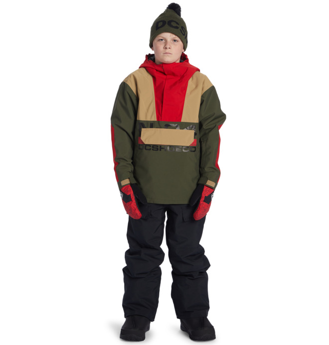 DC 4/3mm  Anorak - Snowboard/Ski Jacket for Boys 8-16  ADBTJ03026