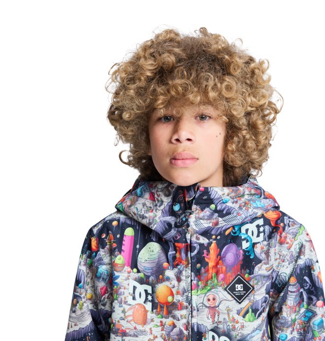 Basis Print - Technical Snow Jacket for Boys 8-16  ADBTJ03032