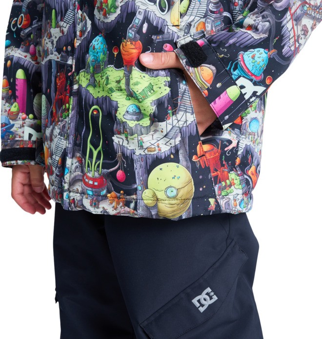 Basis Print - Technical Snow Jacket for Boys 8-16  ADBTJ03032
