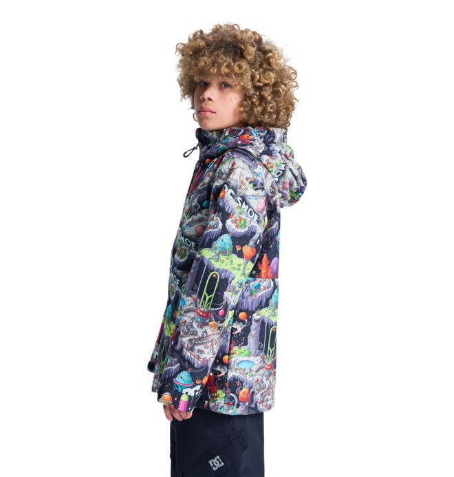 Basis Print - Technical Snow Jacket for Boys 8-16  ADBTJ03032