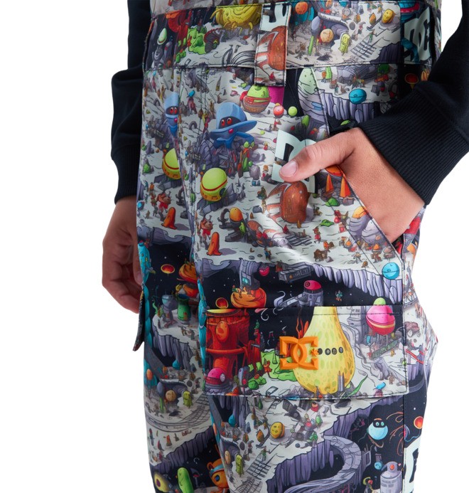 Roadblock - Technical Snow Bib for Boys 8-16  ADBTP03013