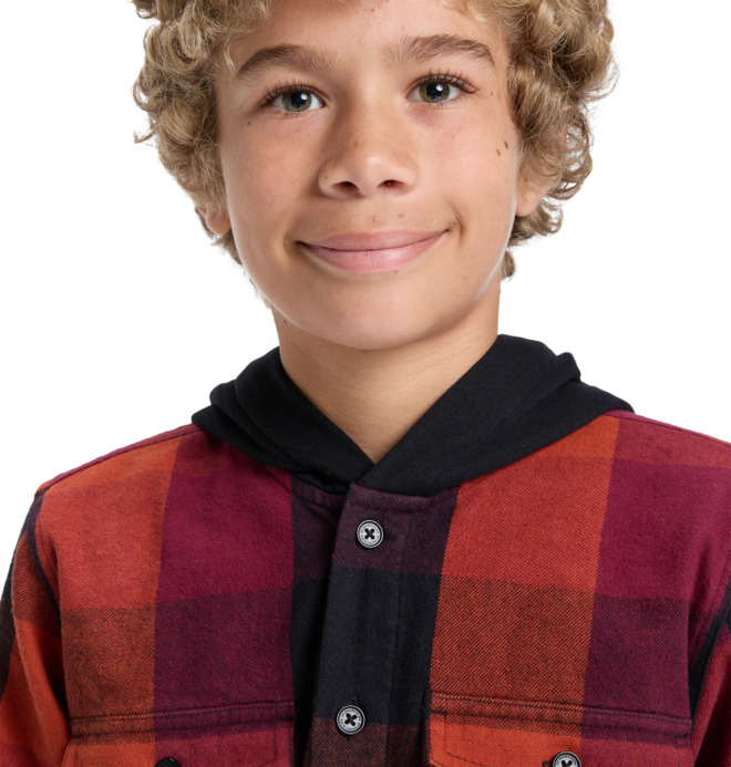 Ruckus Hooded - Hooded Long Sleeve Shirt for Boys 8-16  ADBWT03016