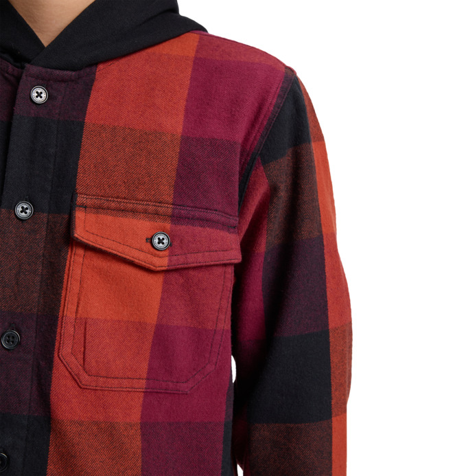 Ruckus Hooded - Hooded Long Sleeve Shirt for Boys 8-16  ADBWT03016