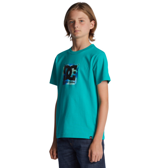 DC Square Star Fill - Short Sleeve T-Shirt for Kids  ADBZT03176