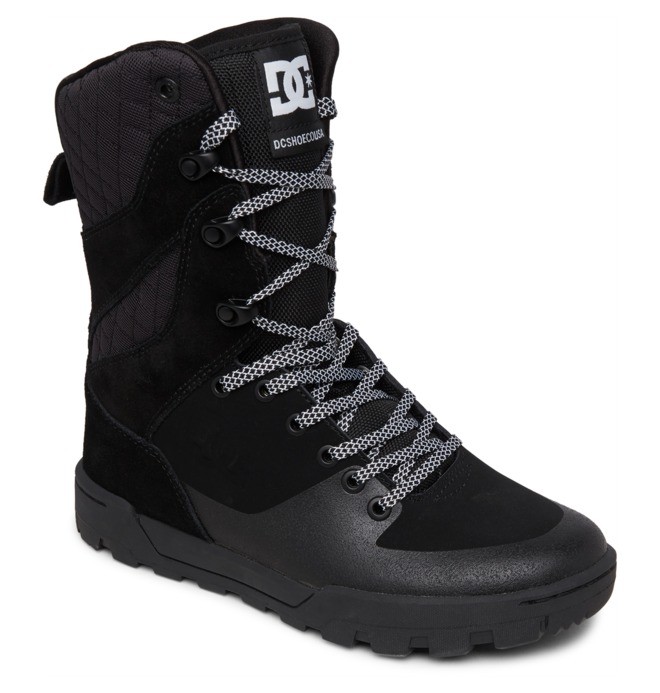 Nadene High Leg Leather Lace-up Boots for Women  ADJB700004