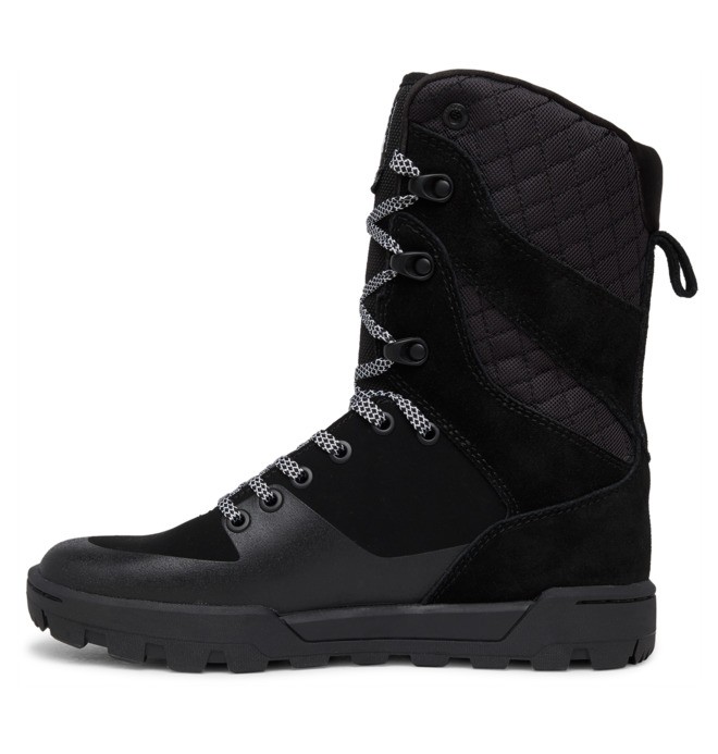 Nadene High Leg Leather Lace-up Boots for Women  ADJB700004