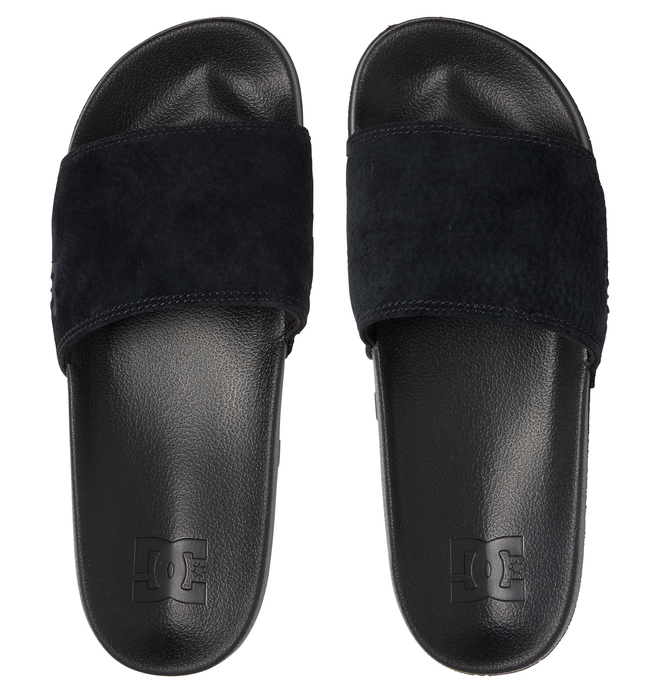 DC Slides SE - Suede Slides for Women  ADJL100020