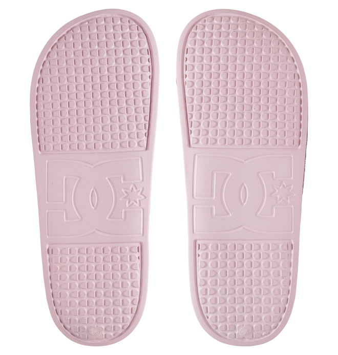 DC Slides SE - Suede Slides for Women ADJL100020