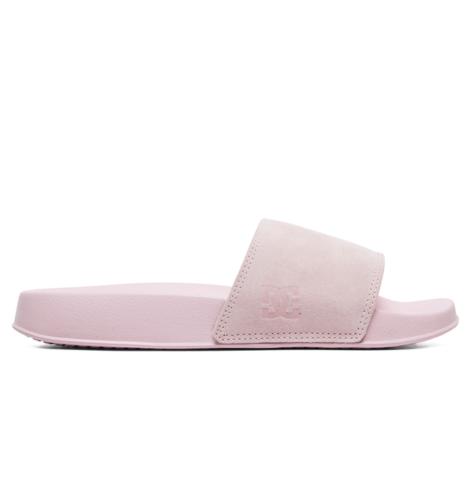 DC Slides SE - Suede Slides for Women ADJL100020