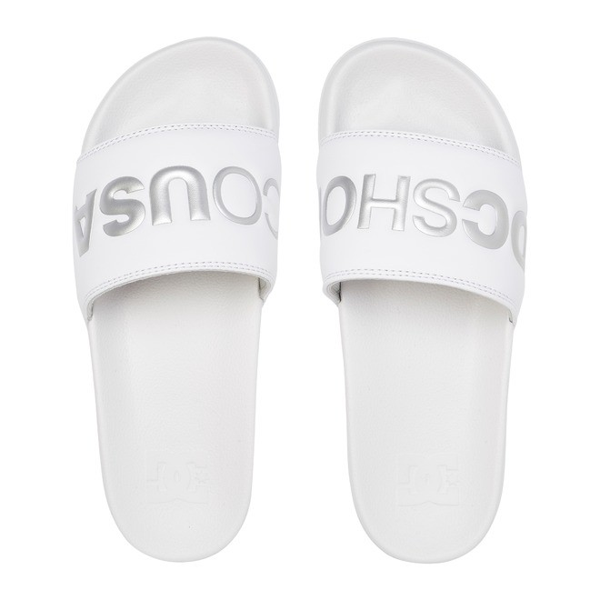 DC Slides SE - Suede Slides for Women  ADJL100020