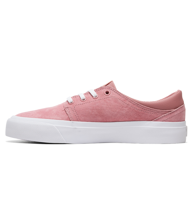 Scarpe Ragazza DC Shoes Trase SE – Nero/Rosa, Tomaia In Pelle E Scamosciata, 28.5 EU