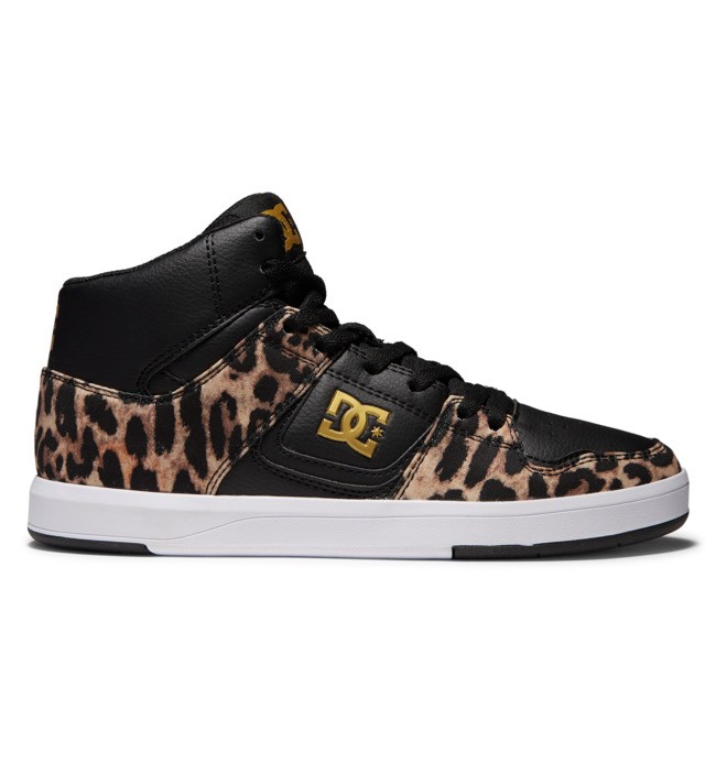 DC Cure High Top Leather Skate Shoes for Women DC Shoes