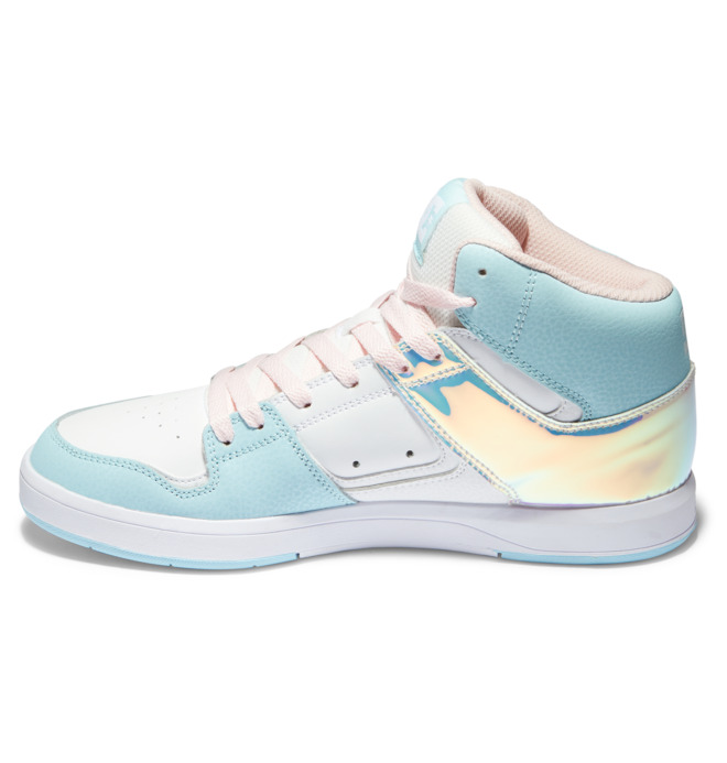DC Cure - High-Top Leather Skate Shoes for Women  ADJS700096