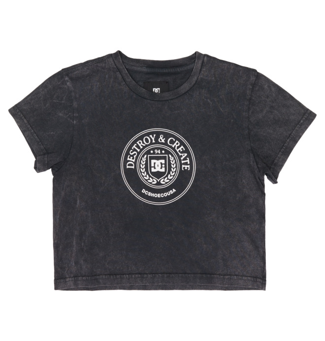 DC Op Crest - Crop T-Shirt for Women  ADJZT03045