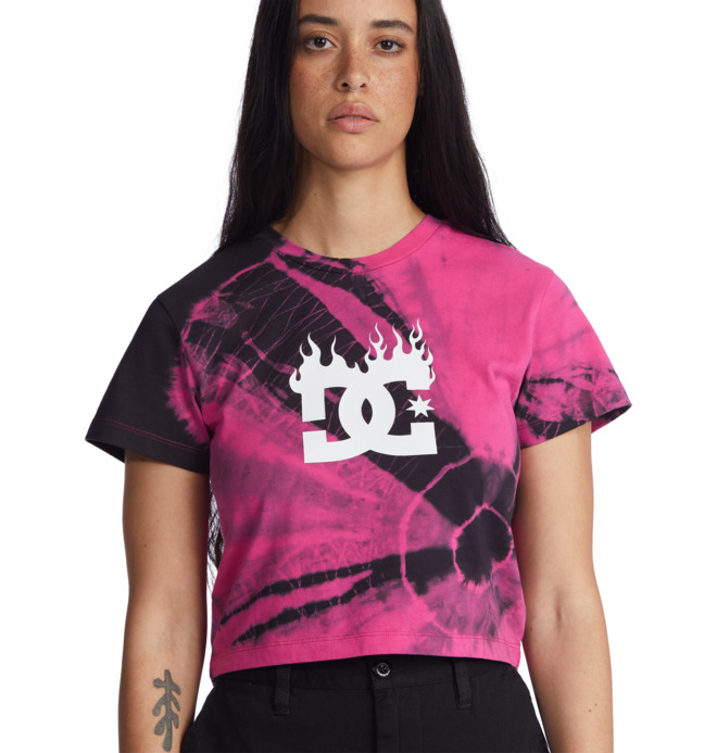 Hot Fire - Crop T-Shirt for Women ADJZT03046