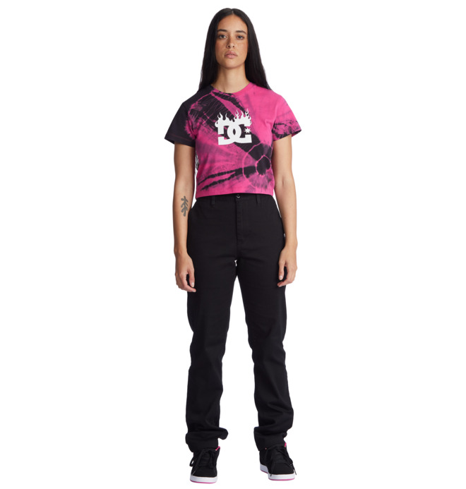Hot Fire - Crop T-Shirt for Women ADJZT03046