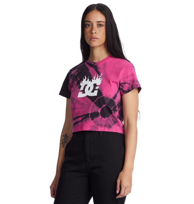 Hot Fire - Crop T-Shirt for Women ADJZT03046