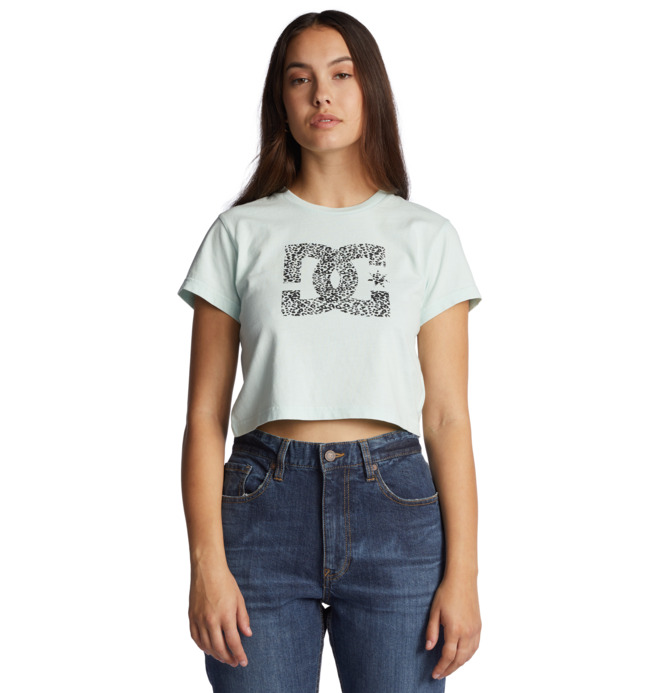 DC Star Fill - Cropped Baby T-Shirt for Women  ADJZT03052