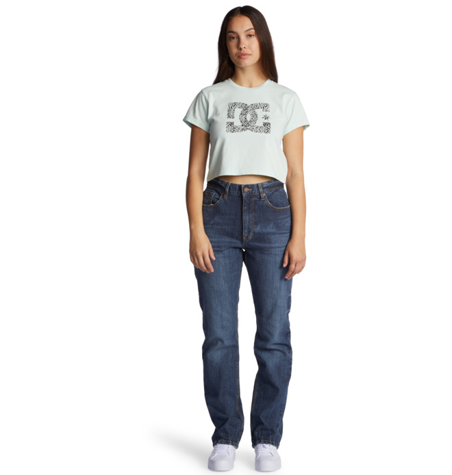 DC Star Fill - Cropped Baby T-Shirt for Women  ADJZT03052