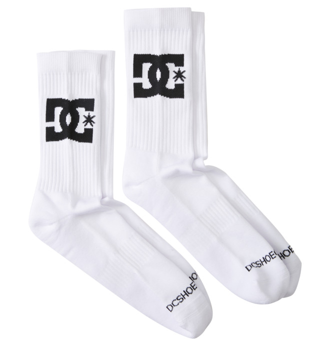 DC Star 2 Pack - Crew Socks for Men  ADYAA03147