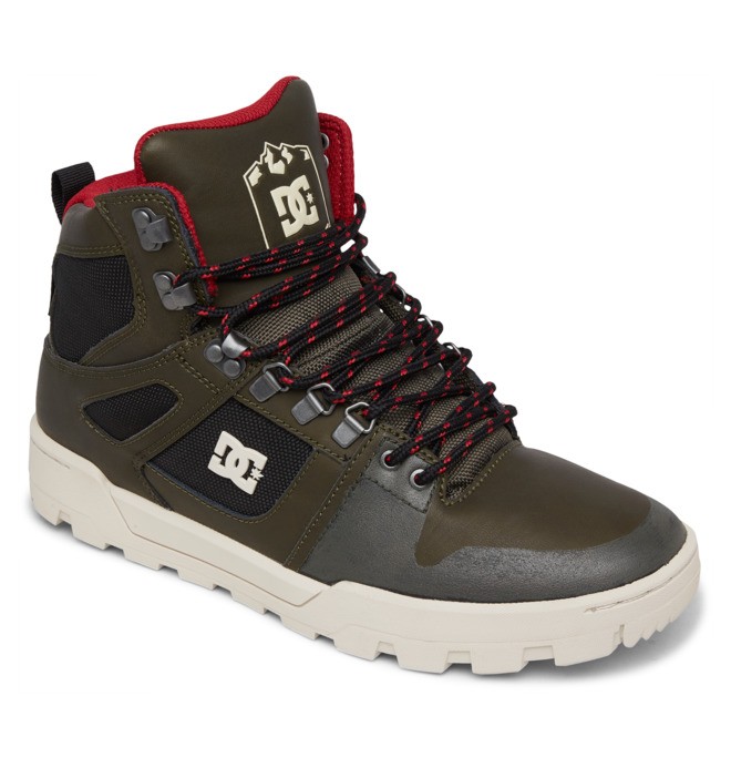 Pure Hi Weather Resistant Lace-Up Boots for Men  ADYB100009