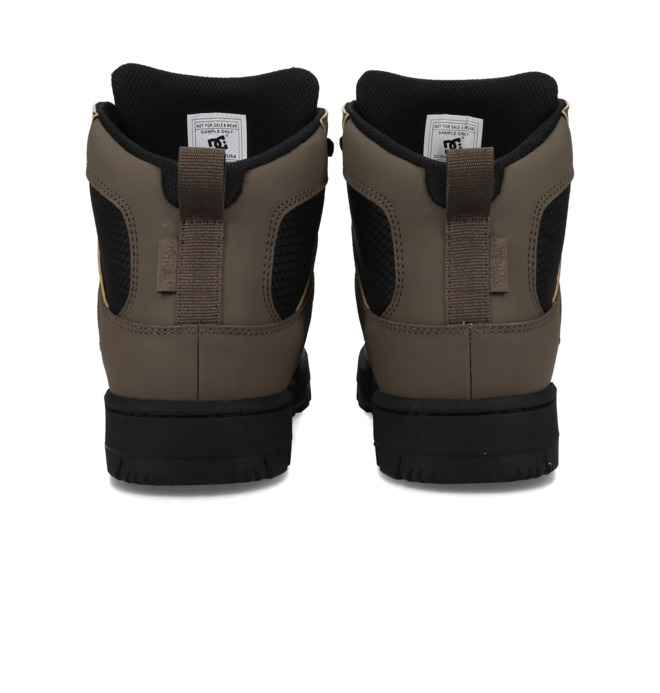 dcshoes, Pure High-Top Wr - High-Top Water-Resistant Boots for Men, OLIVE/BLACK (301) Pure High-Top Wr - High-Top Water-Resistant Shoes for Men  ADYB100018