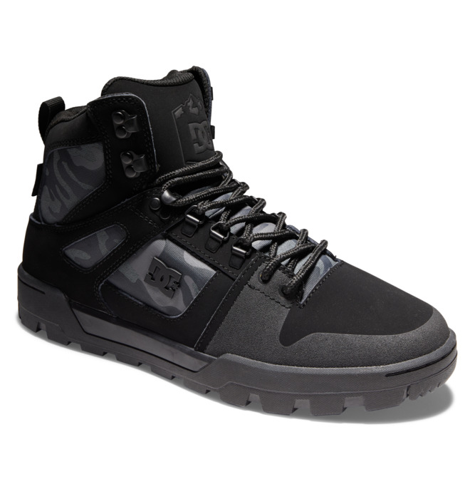 Pure Hi - Water Resistant High Top Leather Boots for Men  ADYB100018