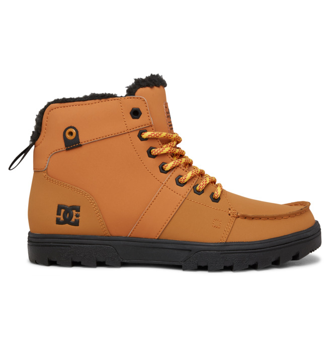 Woodland Leather Lace-up Winter Boots for Men  ADYB700033