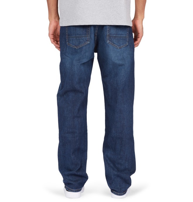 Worker Relaxed Relaxed Fit Jeans for Men ADYDP03032