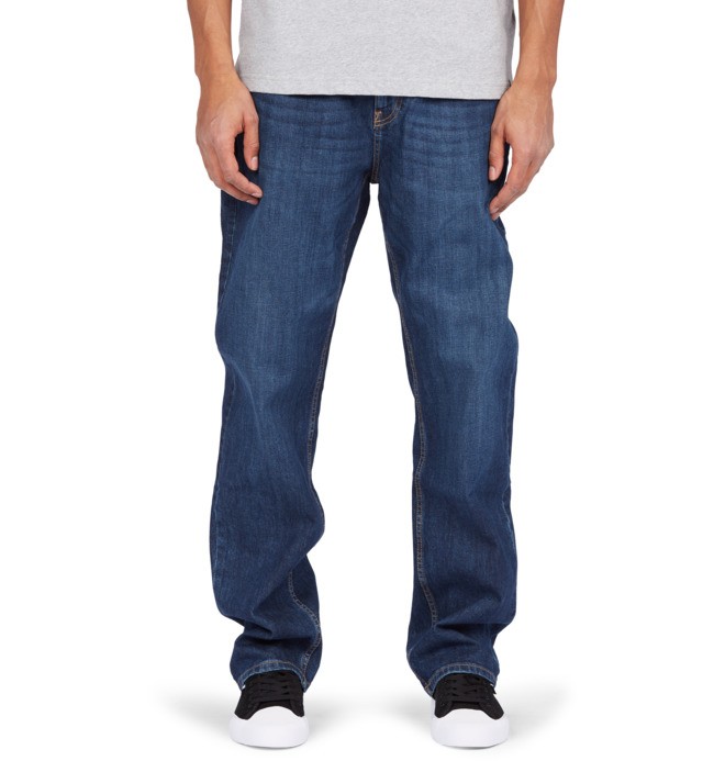 Worker Relaxed Relaxed Fit Jeans for Men ADYDP03032