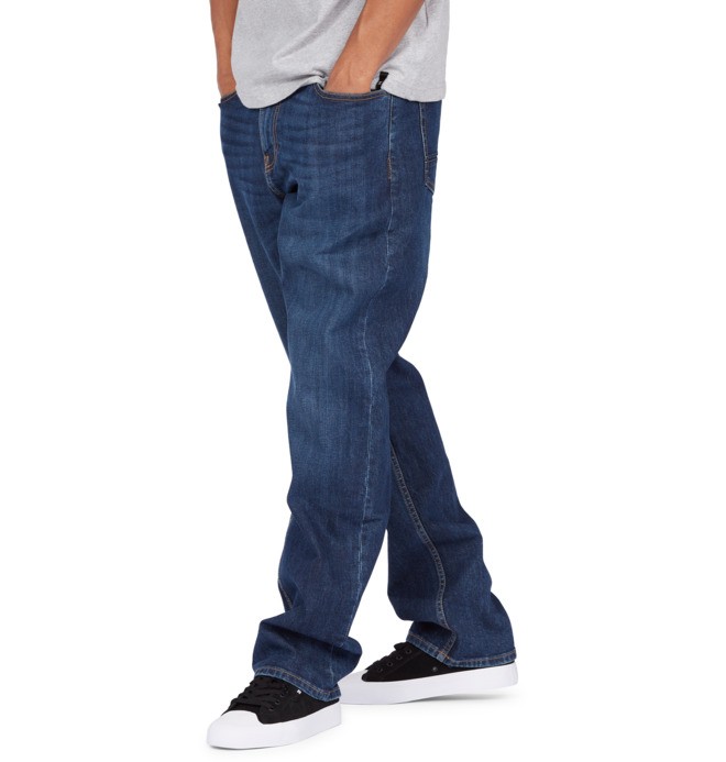 Worker Relaxed Relaxed Fit Jeans for Men ADYDP03032