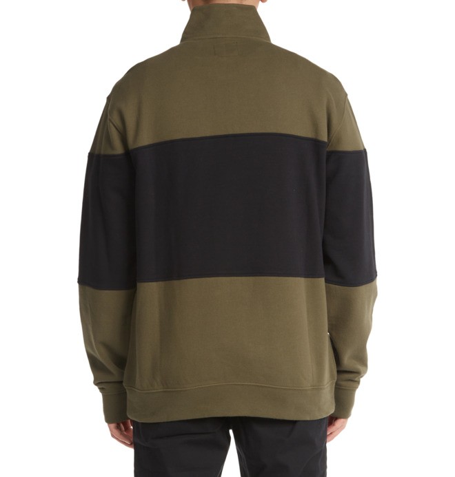 Sugar Baby16 L - Half-Zip Mock Neck Sweatshirt for Men ADYFT03319