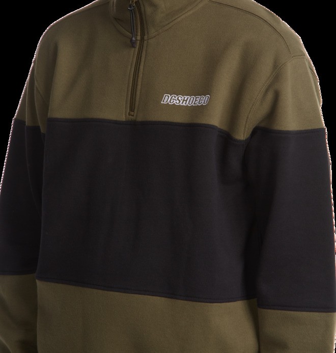 Sugar Baby16 L - Half-Zip Mock Neck Sweatshirt for Men ADYFT03319