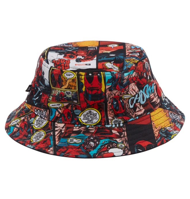 Marvel Deadpool x DC - Reversible Bucket Hat for Men  ADYHA04150