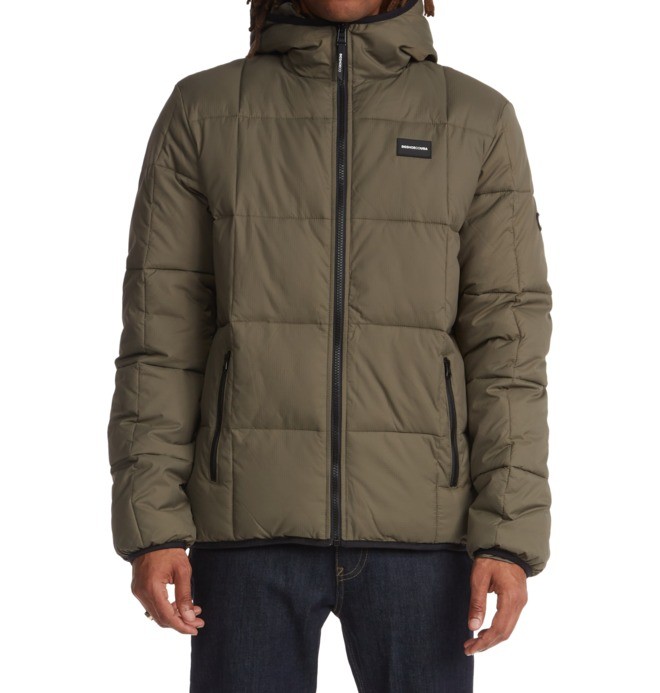 Square Up - Insulated Hooded Jacket for Men  ADYJK03126