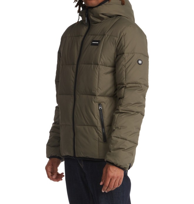 Square Up - Insulated Hooded Jacket for Men  ADYJK03126