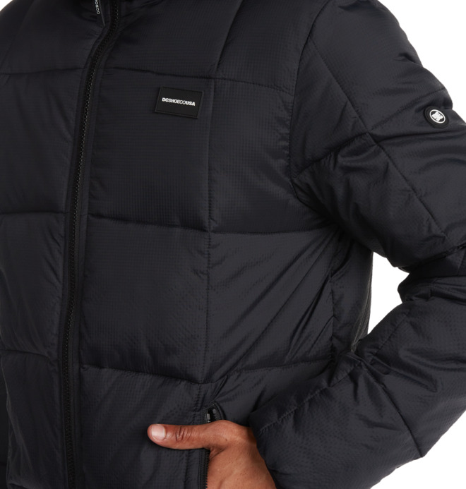 Square Up - Insulated Hooded Jacket for Men ADYJK03126