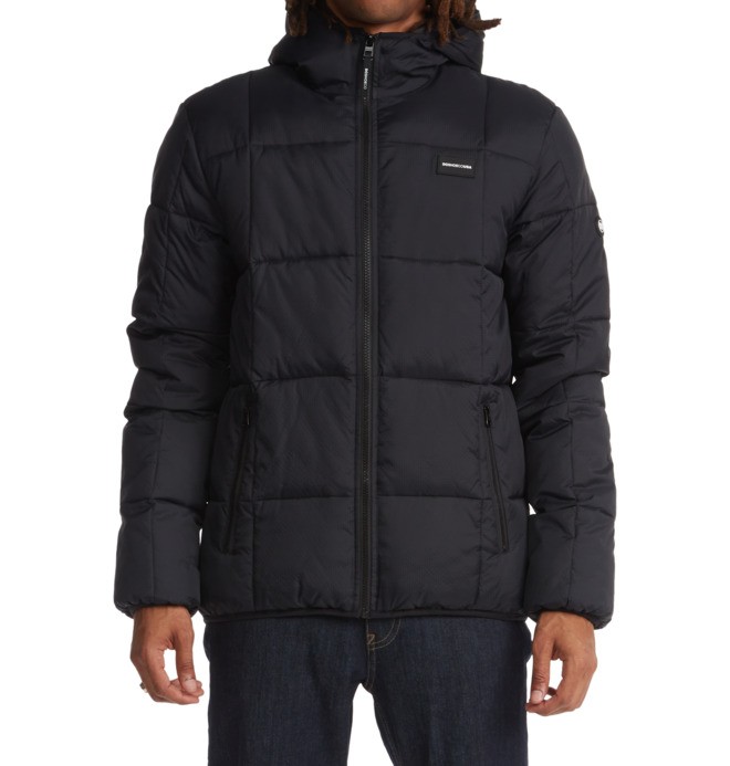 Square Up - Insulated Hooded Jacket for Men ADYJK03126