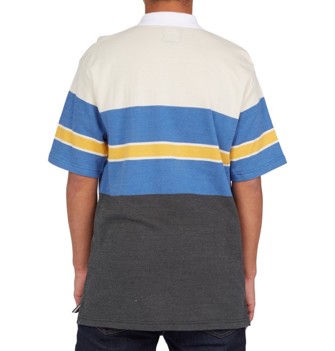 Rally Stripe - Short Sleeve Polo Shirt for Men  ADYKT03170